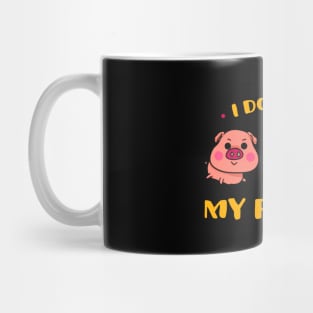 I don't eat my friends Mug